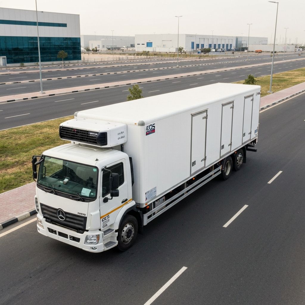 Freezer Van Rental - Al-Amanah Transport Dubai